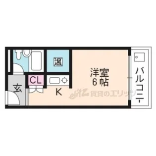 京都今出川レジデンス【803号室】の間取り