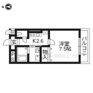 メゾンNICO【2階】の間取り