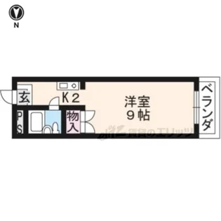 メゾンド亜地路義【1階】の間取り
