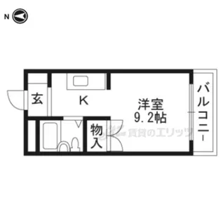 メゾンド亜地路義【2階】の間取り