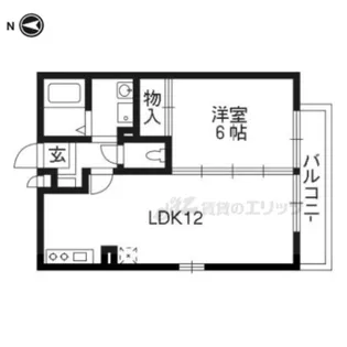 フローラルコート【101号室】の間取り