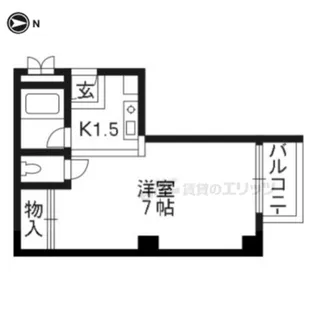 ダイシンFビル【405号室】の間取り