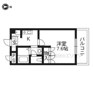 リヴィエール【3階】の間取り