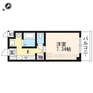 レジデンス壽【2階】の間取り