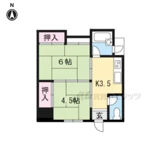 マンション長等【203号室】の間取り