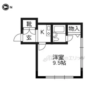 エイコンズハウス【D-2号室】の間取り
