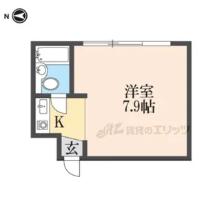 エイコンズハウス【B-2号室】の間取り