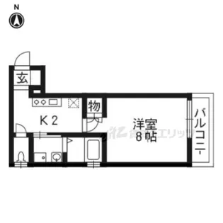 翔鶴館【3階】の間取り