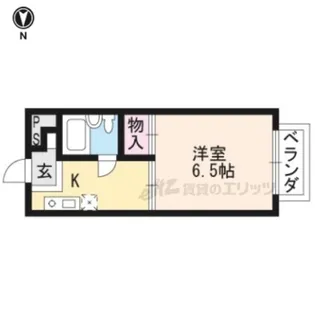 ピア長等山A【A201号室】の間取り