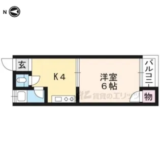 清幸マンション【105号室】の間取り