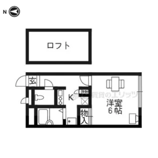 レオパレスルーチェ【1階】の間取り