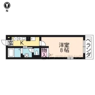 レジアス平野【101号室】の間取り