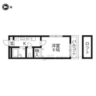 セ・レスト薬大南【2階】の間取り