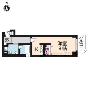 SHICATA ONZE BLDG【903号室】の間取り