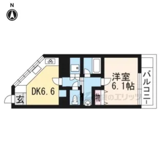 SCHEWALBE東棟【3階】の間取り