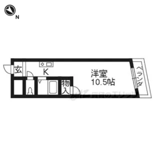 トータルエステートビル【302号室】の間取り