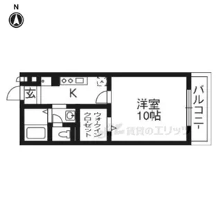 シュペリールA棟【1階】の間取り