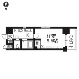 エステムプラザ京都烏丸五条【10階】の間取り