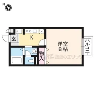 セジュール雅【202号室】の間取り