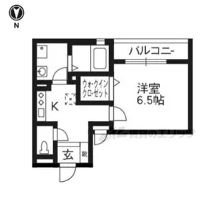 ベレオ大宮【205号室】の間取り