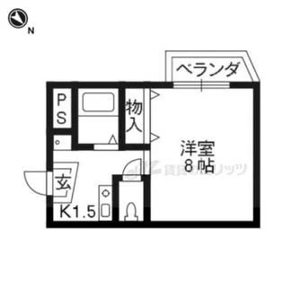 ライフハイム須賀【3階】の間取り
