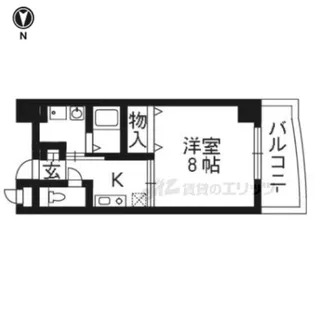 サンリットTK【5階】の間取り