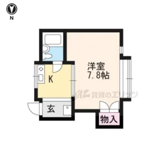 コーポ島祝【1階】の間取り