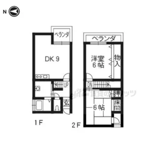 マンションタイム?【105号室】の間取り