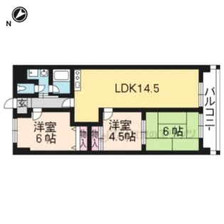 ファミールDAN【4階】の間取り