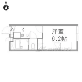 レオパレスMOON LIGHT【103号室】の間取り