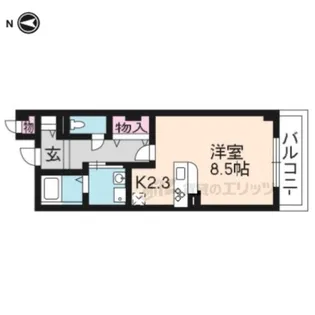 シエル・エトワレ【105号室】の間取り