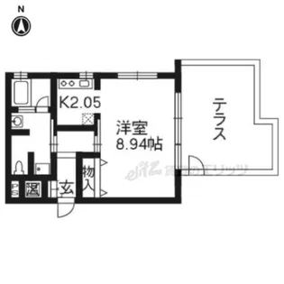 rara casa【1階】の間取り