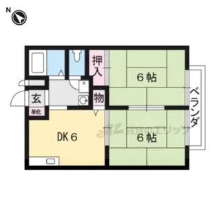ハイツズイコウ?【212号室】の間取り