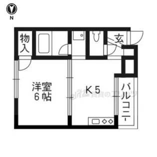 ファーストユースハイツ【403号室】の間取り