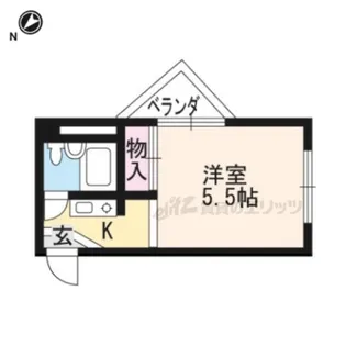 ソネット白川【205号室】の間取り