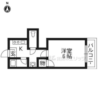 ハイツカトレア【205号室】の間取り