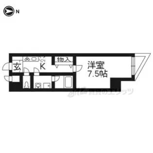 シャルレ10番館【4階】の間取り