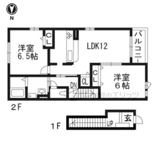 アロッジオ東沢?【2階】の間取り