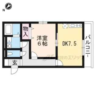 セジュールA&M【2階】の間取り