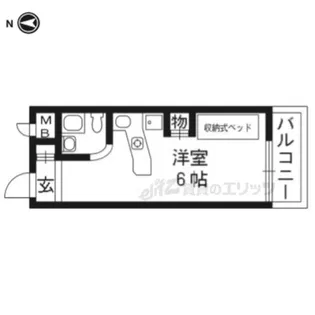 ラ・パルフェ・ド・プレオ【314号室】の間取り