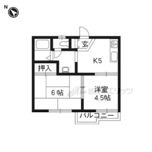ハイツヒロノ2号【202号室】の間取り