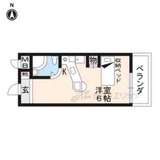 ラ・パルフェ・ド・レジェール【2階】の間取り