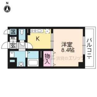 グレース大嘉【1階】の間取り