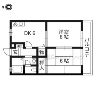 エムグリーンハイツ【1階】の間取り