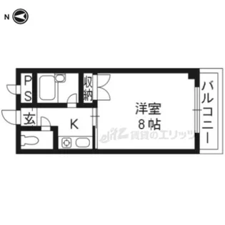 M’プラザ津田駅前八番館【5階】の間取り