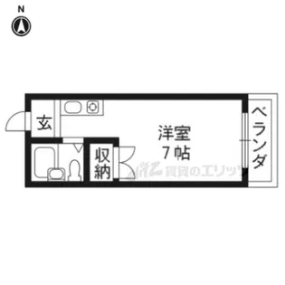 第二小川ハイツ【2階】の間取り