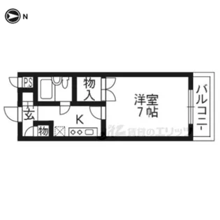 大東御殿山ビル【3階】の間取り