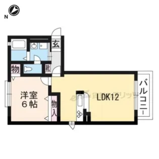 ヴァンベール21【1階】の間取り