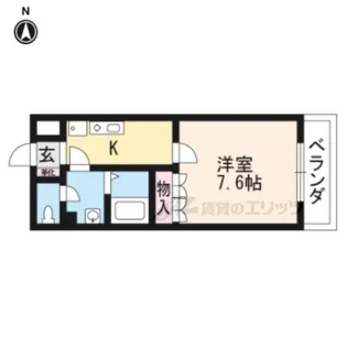 ロイヤルヒルズ【202号室】の間取り