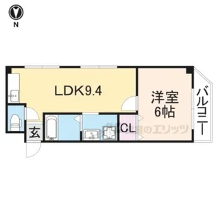 M’プラザ津田駅前参番館【103号室】の間取り